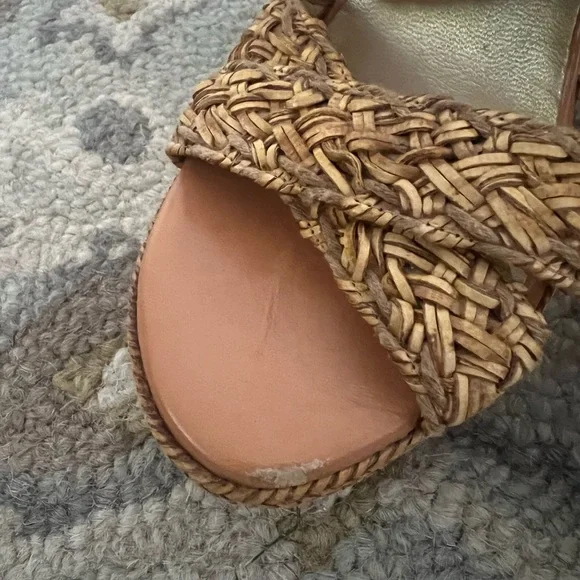 Stuart Weitzman Platform Wedge Sandals - Picture 6 of 7